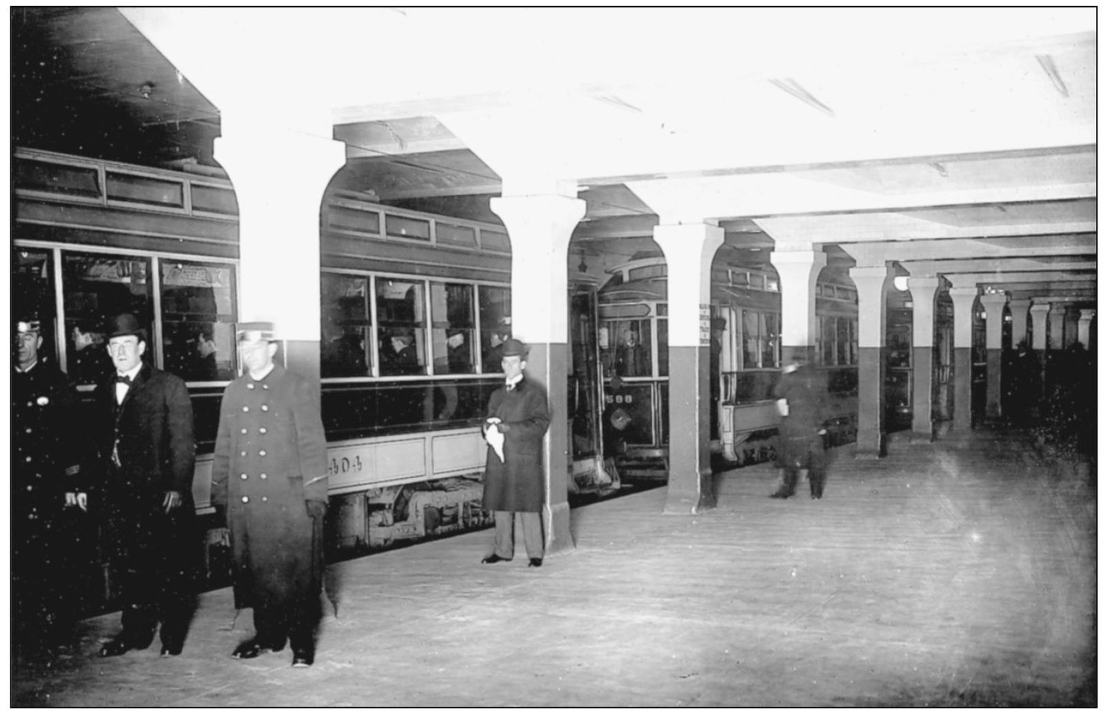 A day prior to the opening of the East Boston Tunnel on December 29 1904 - photo 9