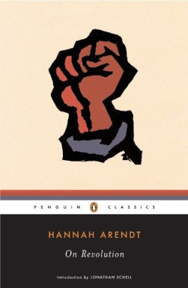 Hannah Arendt - On Revolution (Penguin Classics)