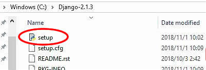 Install Django Open a command prompt with cmd command input following - photo 6