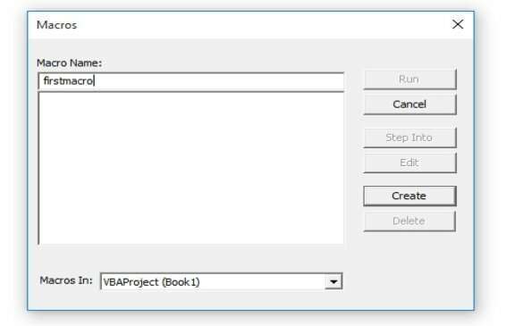 A subroutine called the first macro will be created on the right-hand side of - photo 3