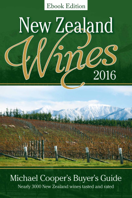 Cooper New Zealand Wines 2016 Ebook Edition: Michael Coopers Buyers Guide