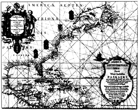 NEW NETHERLAND 1621 This map entitled Americ Septentrionalis Pars was made - photo 2