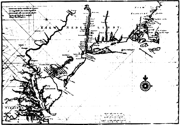 NEW NETHERLAND IN THE TIME OF MINUIT From a survey made sometime during the - photo 3