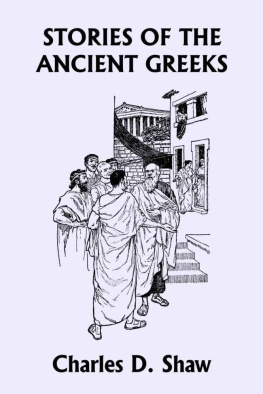 Charles D. Shaw Stories of the Ancient Greeks