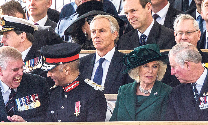 Tony Blair appears to be alone with his thoughts in this image by Richard Pohle - photo 22