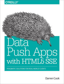 Cook - Data push applications using HTML5 SSE: pragmatic solutions for real-world clients