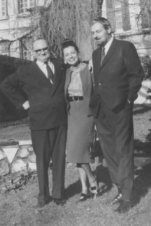 Bob Merlin with Jo Becker and Mrs Merlin after the war Bob Merlin - photo 8