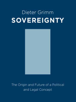Cooper Belinda - Sovereignty: the origin and future of a political and legal concept