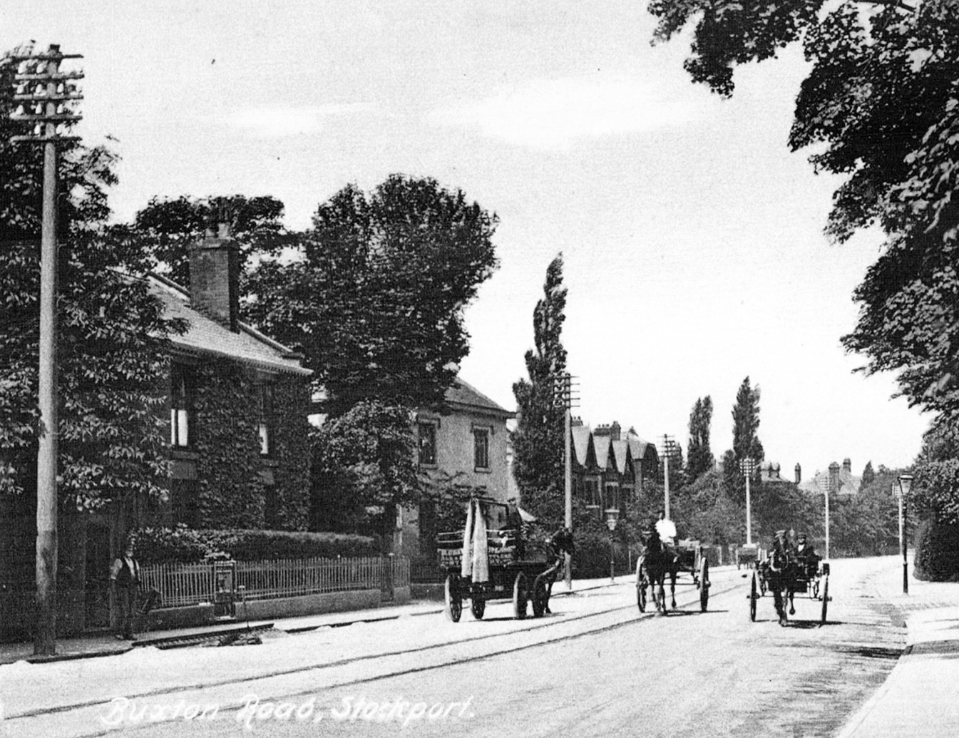 Buxton Road Stockport c1910 The Great War as David Lloyd George said was - photo 5