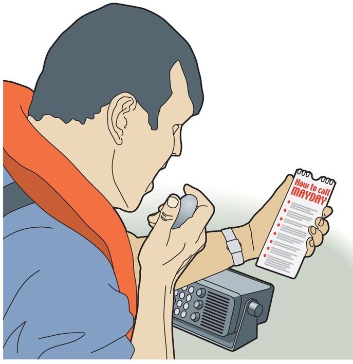 VHF tip Operating procedures for marine-band radios vary from set to set - photo 3