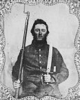 A Confederate soldier Georgia Private Thomas Kitchen Courtesy of the Library - photo 4