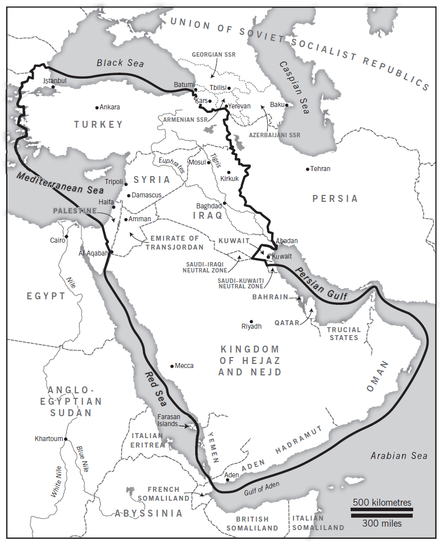 The Red Line Agreement of 1928 INTRODUCTION DRAWING THE LINE Every map has - photo 4