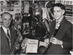 Michael Crowley right pictured with Seamus Seamie Long in Crowleys Music - photo 9