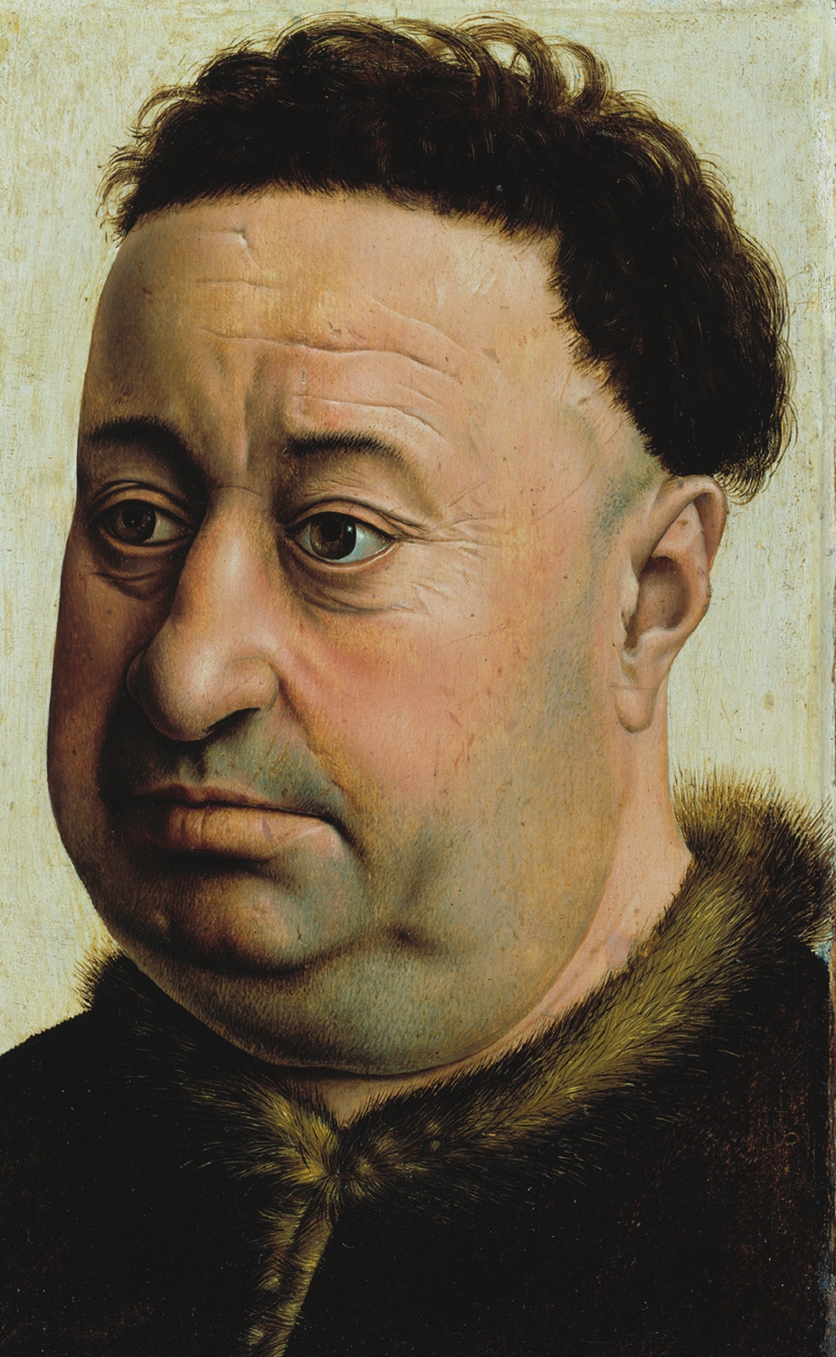 Robert Campin Portrait of a Fat Man Robert de Masmines 142530 In Europe - photo 3