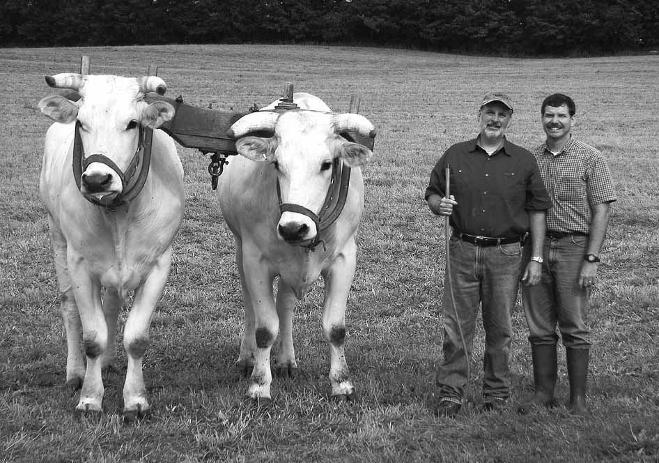 The author and Tim Huppe Standing among the teamsters during a competition - photo 3