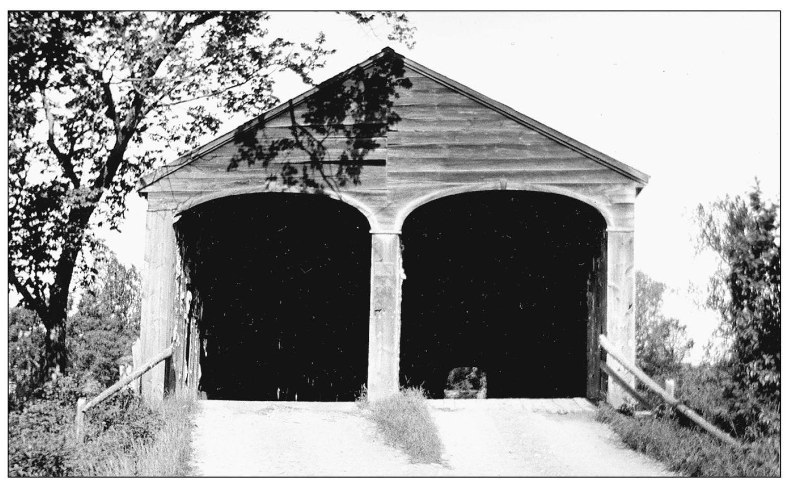 This is the 1839 North Turner Toll Bridge built to replace the 1828 bridge - photo 3