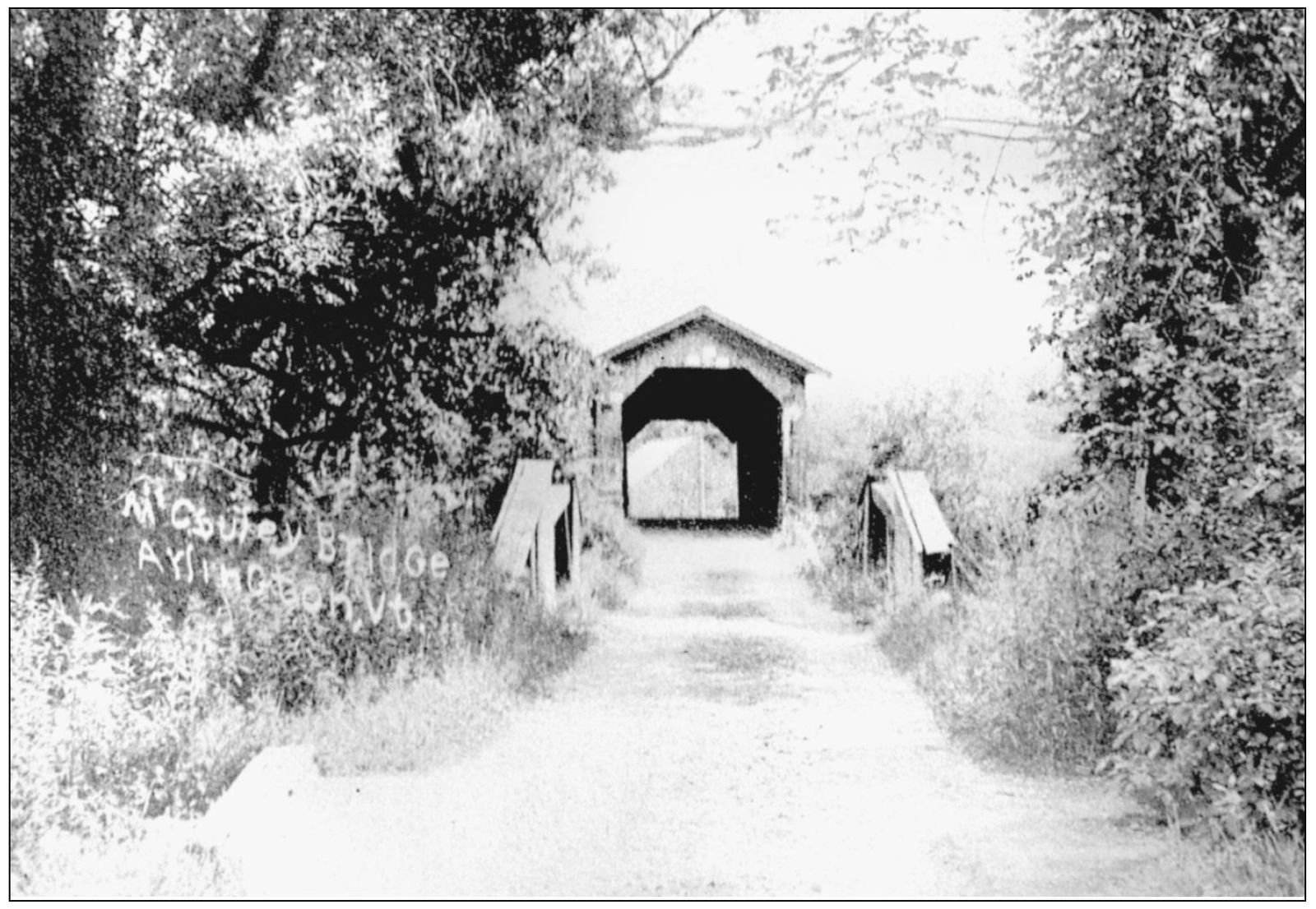 McCauley Bridge crossed the Roaring Branch of the Batten Kill about one mile - photo 14