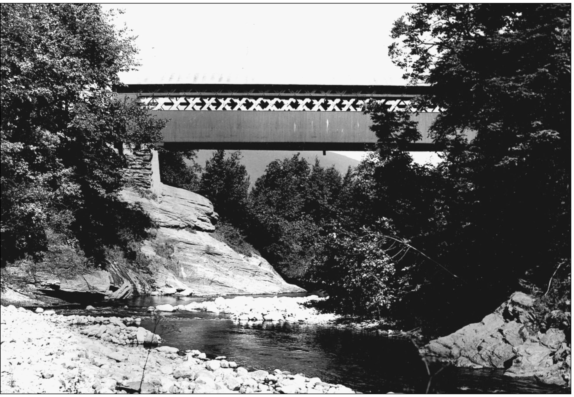 Chiselville Bridge is located near East Arlington but is over the town line in - photo 15