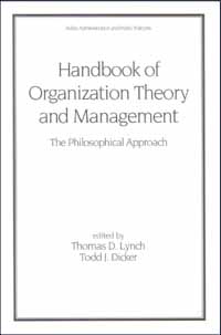 title Handbook of Organization Theory and Management The Philosophical - photo 1