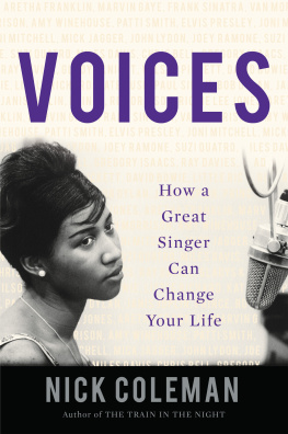 Coleman - Voices: how a great singer can change your life