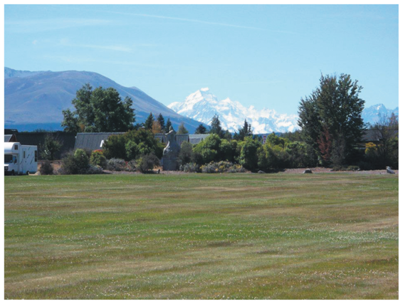 Coming from the souththe entrance to Twizel Mt Cook a welcome sight The - photo 2