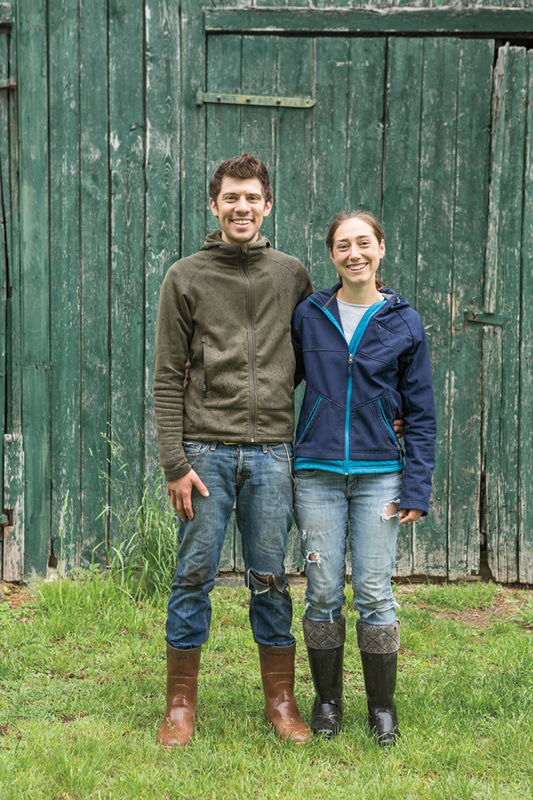 Matt and Jess at Speckled Rooster Farm Chefrestaurateur Bill Taibe at - photo 5