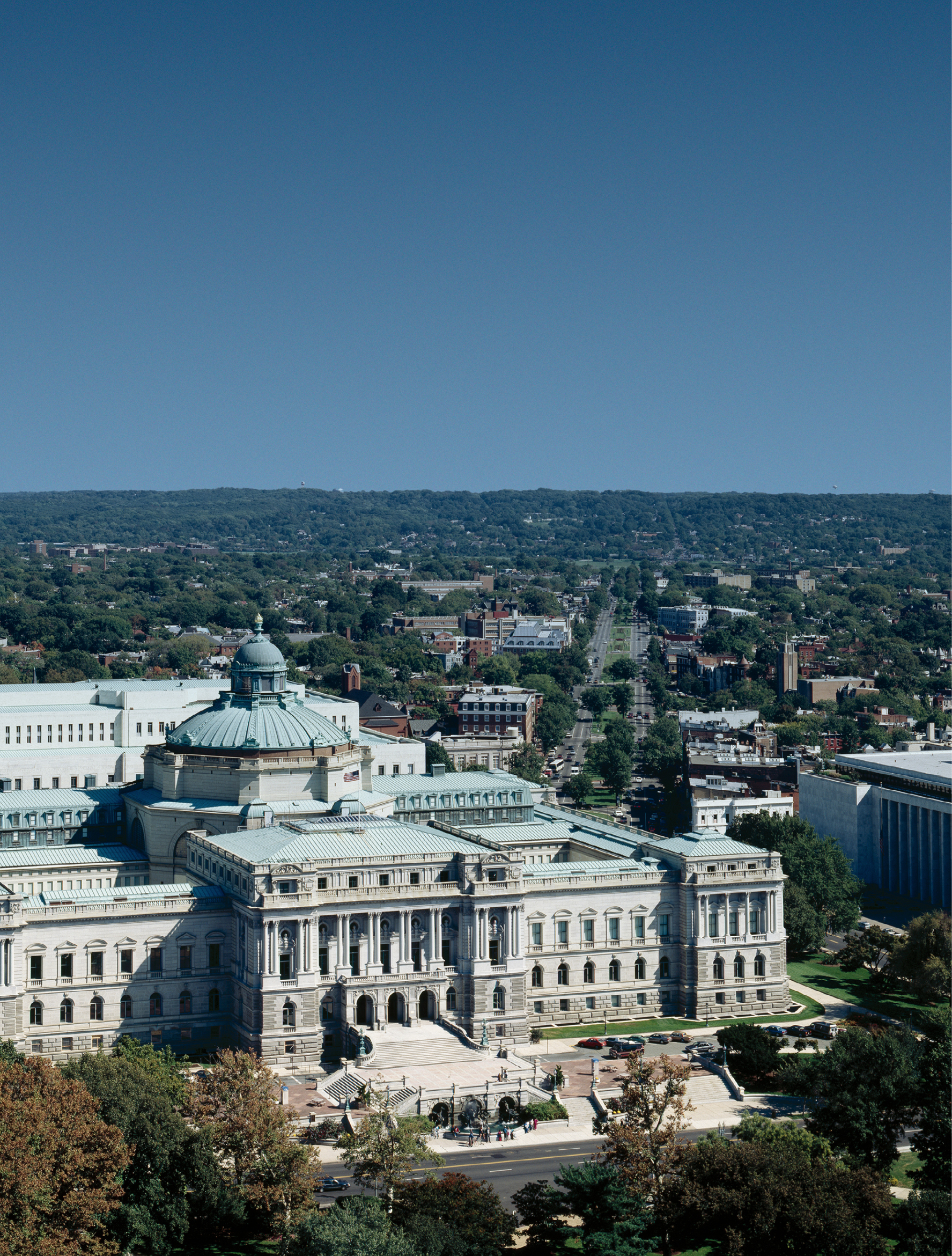 2 The Library of Congress Thomas Jefferson Building as seen from the dome of - photo 4