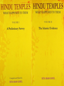 Sita Ram Goel - Hindu Temples: What Happened to Them (2 Vol. Set)