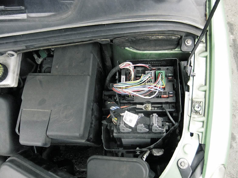 Fusebox here located in engine bay Under the dashboard it will be in one of - photo 3