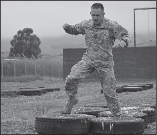 Military-style training aims to develop all levels of fitness including the - photo 3