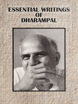 Dharampal - Essential Writings of Dharampal