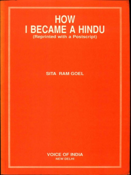 Sita Ram Goel How I Became a Hindu