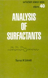 title Analysis of Surfactants Surfactant Science Series V 40 author - photo 1