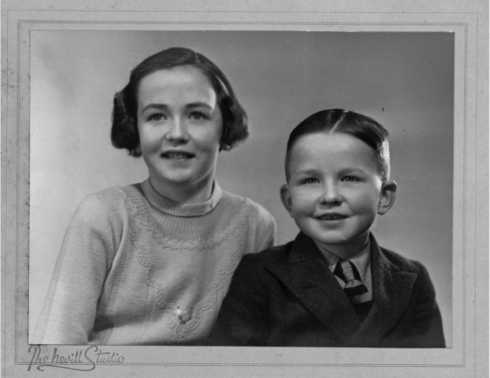 Mum and her brother Des around 1939 Despite being babies of the Depression - photo 4