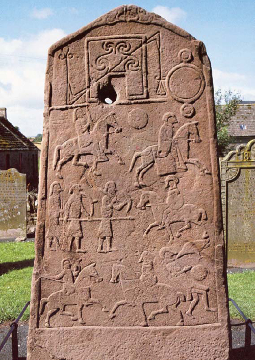 The Aberlemno Stone almost certainly commemorates the Pictish victory over the - photo 2