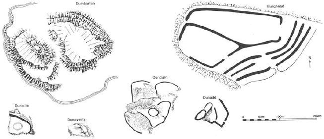 A comparison between six strongholds of the Early Historic period in Scotland - photo 3