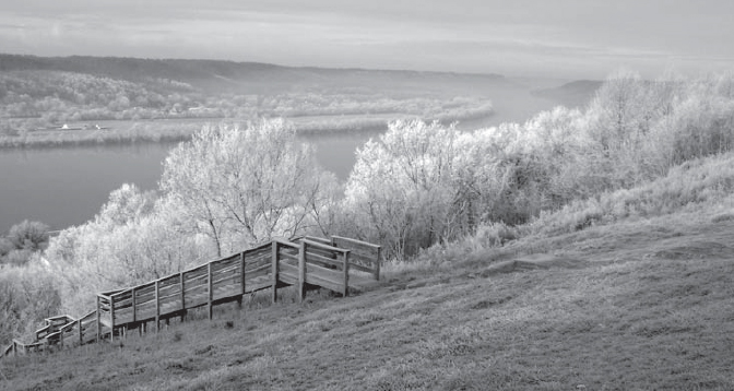 This photograph shows the Ohio River as it is now as seen after an early - photo 8