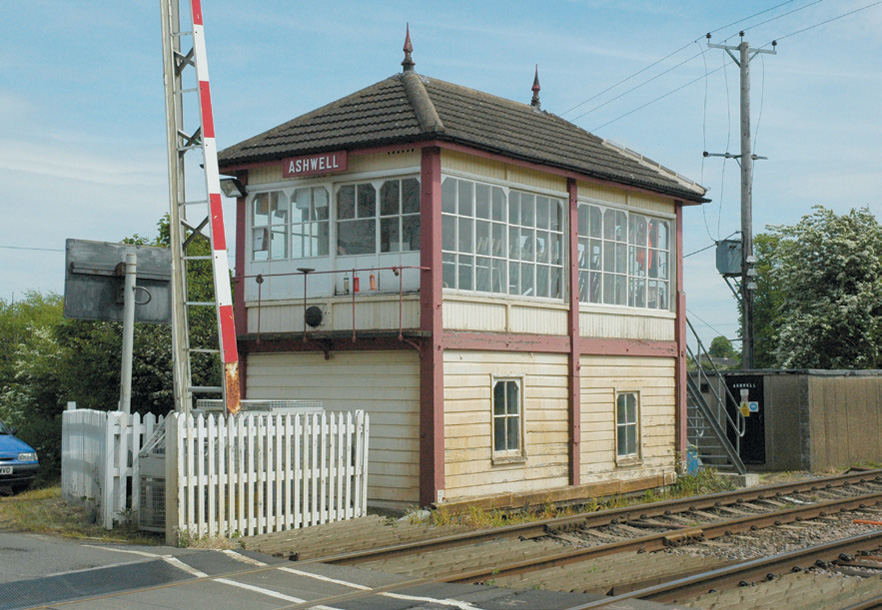 Ashwell is another ex-Midland Railway box Scrutiny of the woodwork displays - photo 5