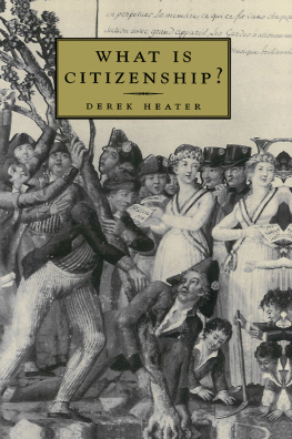 Derek Heater What is Citizenship