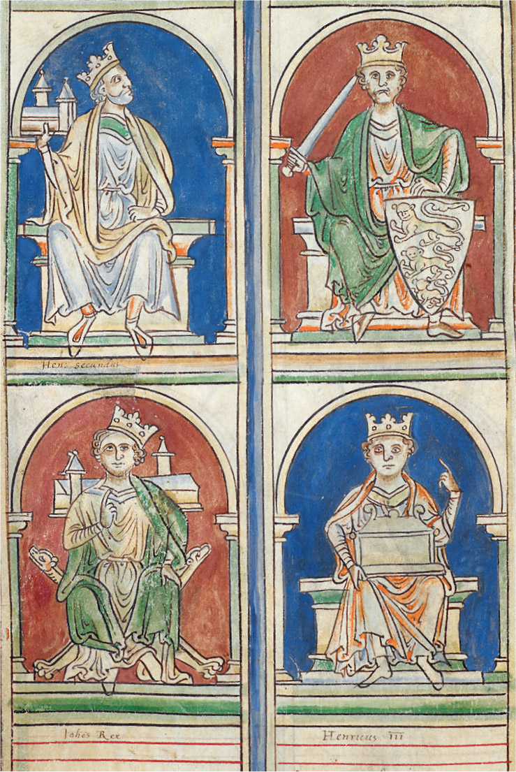 John bottom left his father Henry II his elder brother Richard I with - photo 4