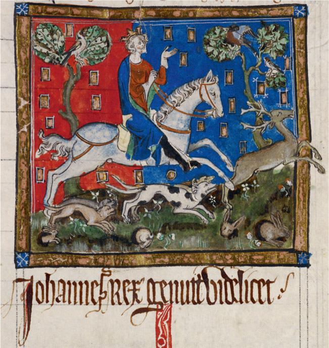 John as depicted in the fourteenth century a mighty huntsman but pursuing a - photo 5