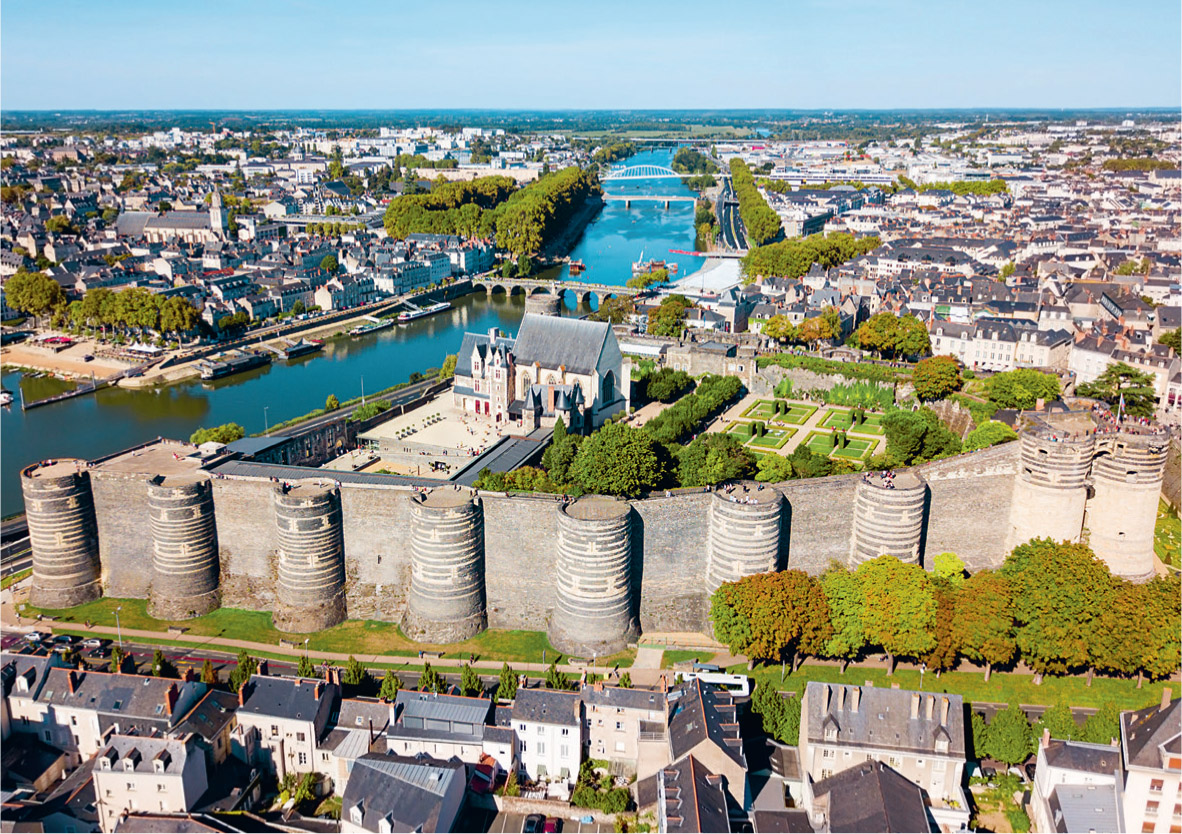 Angers on the Loire cradle of the Angevin dynasty yet one of the great - photo 7