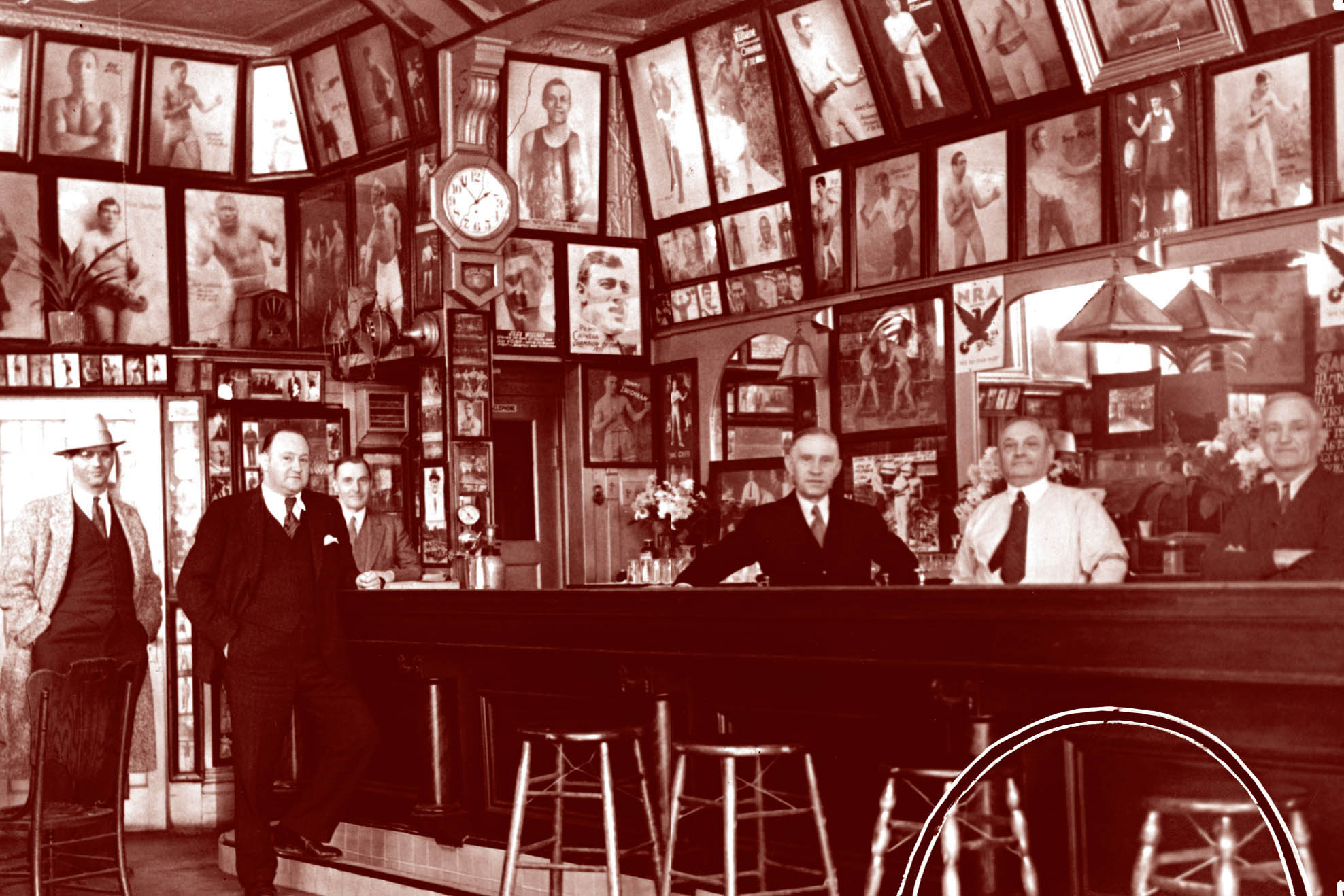 Louis Parentis Saloon located on Pacific Street February 15 1934 A - photo 3