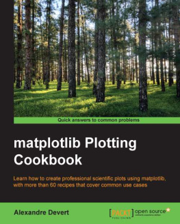 Devert - PACKT Matplotlib Plotting Cookbook 2014