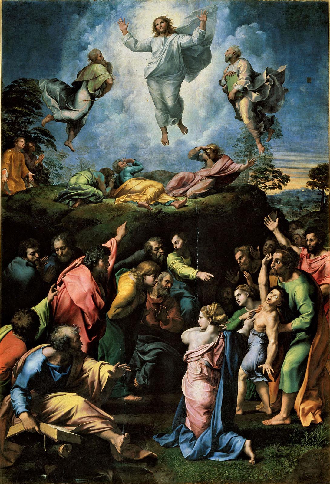 Raphael Transfiguration oil 151620 Musei Vaticani Vatican City From the - photo 6