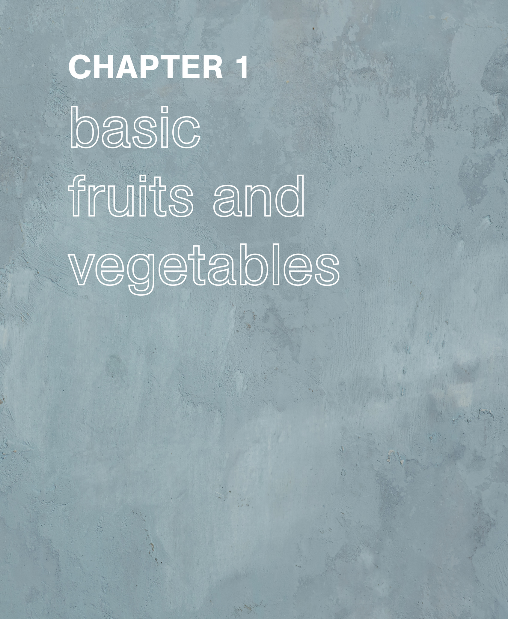 Chapter 1 basic fruits and vegetables Lets begin with the basics There are - photo 2