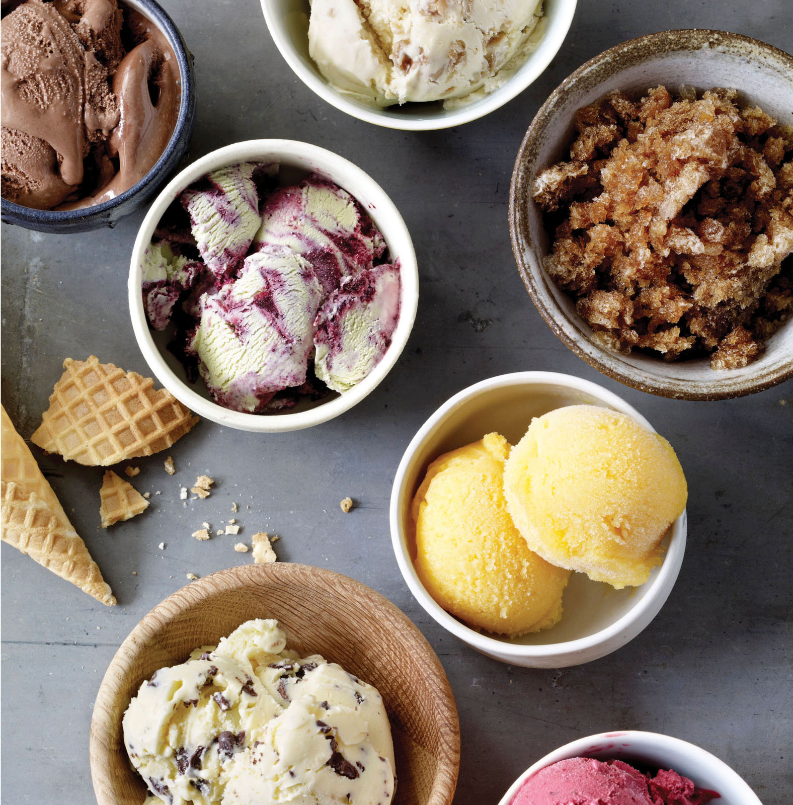 the home made ice cream recipe book - image 1