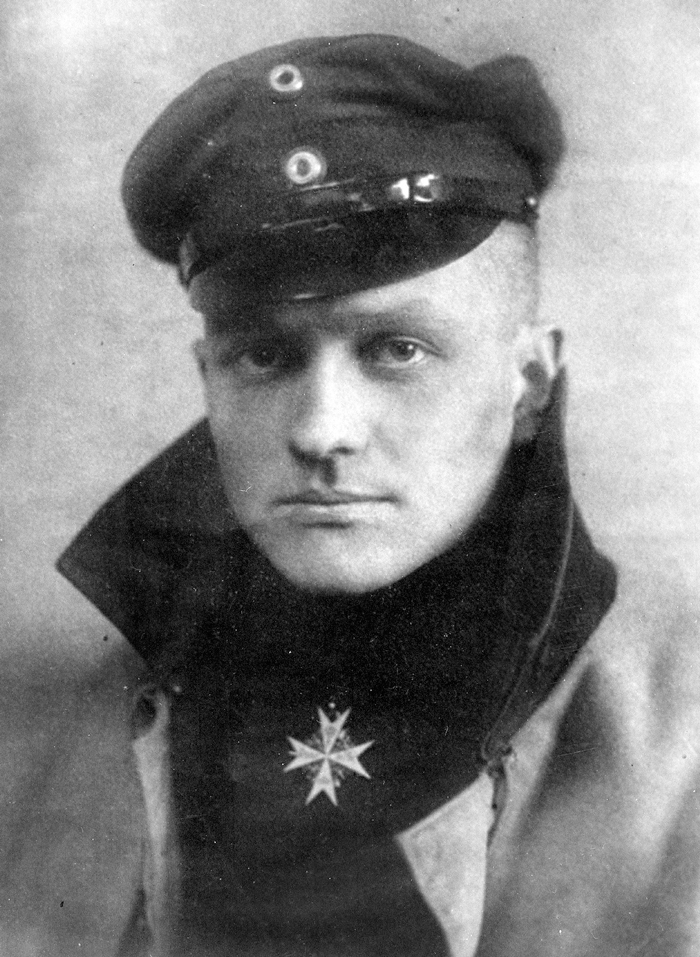 The well-known portrait of Manfred von Richthofen which found a place in many - photo 2