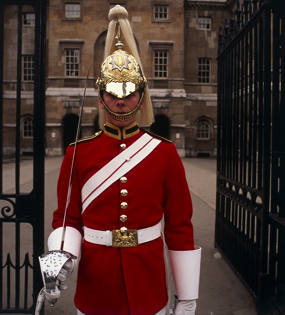 One of the Queens Life Guards in full ceremonial dress PALACES AND RESIDENCES - photo 3