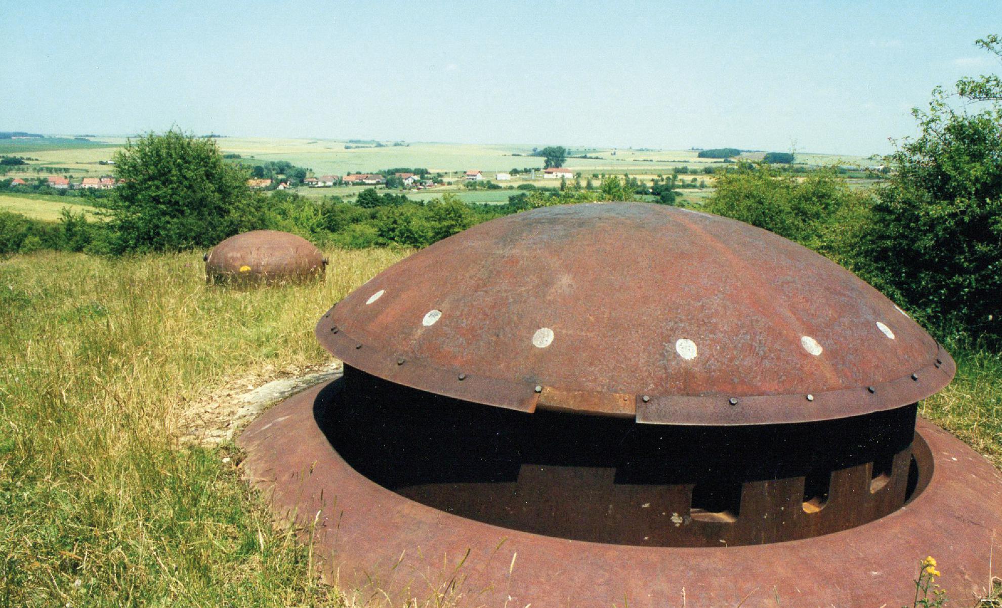 The mixed-arms turret of Ouvrage du Welschoff Fortified Sector Rohrbach The - photo 2